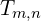 Rendered by QuickLaTeX.com T_{m,n}